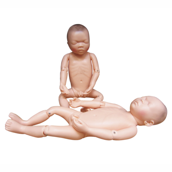 Mannequin nouveau né complet flexible