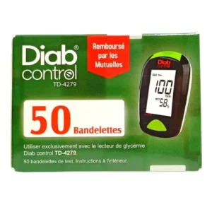 Bandelettes Diab Control 50