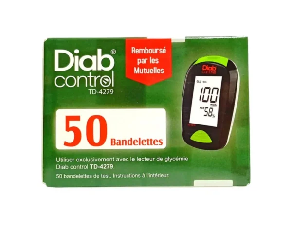 Bandelettes Diab Control 50